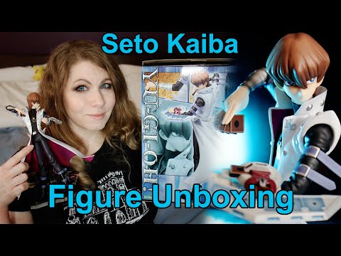 Unboxing the SETO KAIBA Kotobukiya ARTFX J Figure from Yu-Gi-Oh