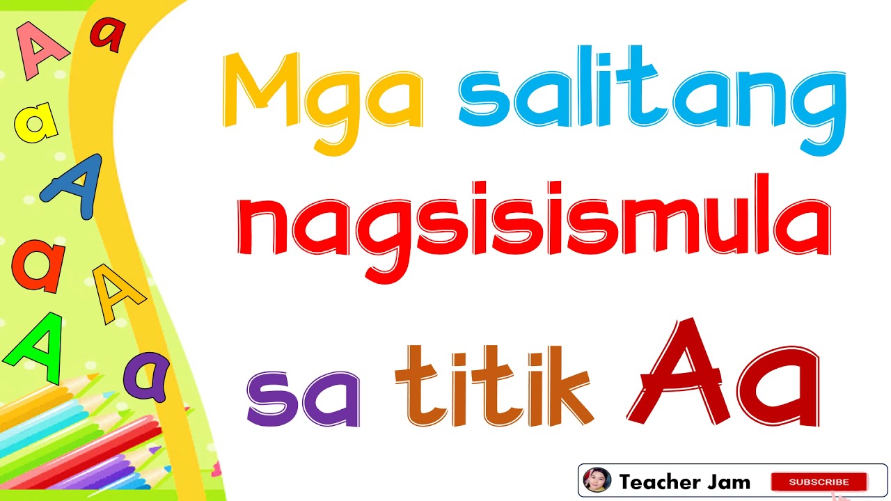 Putar video MGA SALITANG NAGSISIMULA SA LETRANG Aa | LETTER Aa | TITIK Aa sekarang MGA SALITANG NAGSISIMULA SA LETRANG Aa | LETTER Aa | TITIK Aa