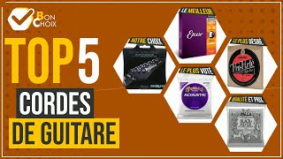 Cordes de guitare - Top 5 - (BonChoix)