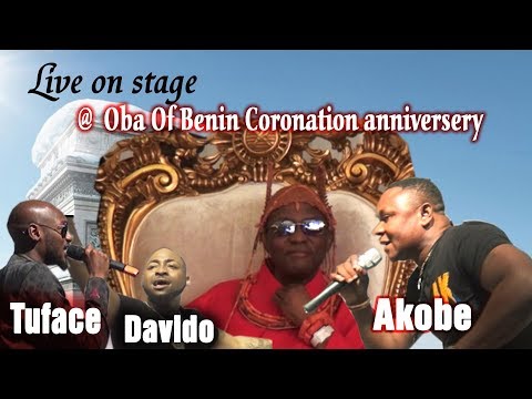 AKOBE, DAVIDO AND TUFACE LIVE ON STAGE (@ OBA OF BENIN CORONATION ANNIVERSARY PARTY)