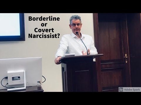 Borderline or Covert Narcissist? (7th Intl. Conference on Psychiatry & Psychological Disorders)