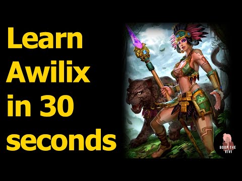 HOW TO PLAY AWILIX IN 30 SECONDS - Quick Smite God Guide