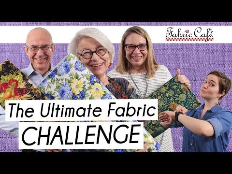 15 Minute Fabric Challenge!