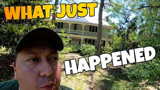 THINGS GOT WEIRD Metal Detecting a Plantation House from 1850 in Mississippi!