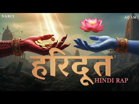 Poster  Haridoot Lyrics – Narci | Agam Aggarwal x Premanand Ji Maharaj 