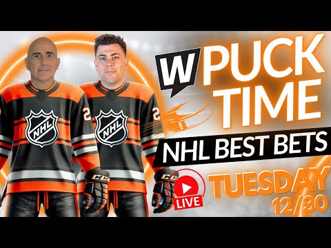 Tonight’s NHL Bets You CAN’T Miss! | Tuesday Picks, Predictions & Best Bets | PuckTime 12/30