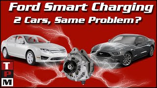 2 Ford's with Check Charging System Message - Smart alternator testing