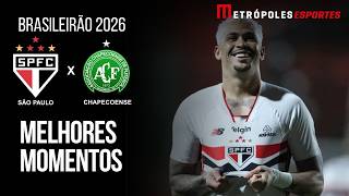 São Paulo 2 x 0 Chapecoense | Melhores Momentos | Brasileirão 2026