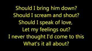 I Don&#39;t know how to love him by Glee Cast  (Lyrics on screen)