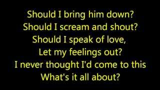 I Don&#39;t know how to love him by Glee Cast  (Lyrics on screen)