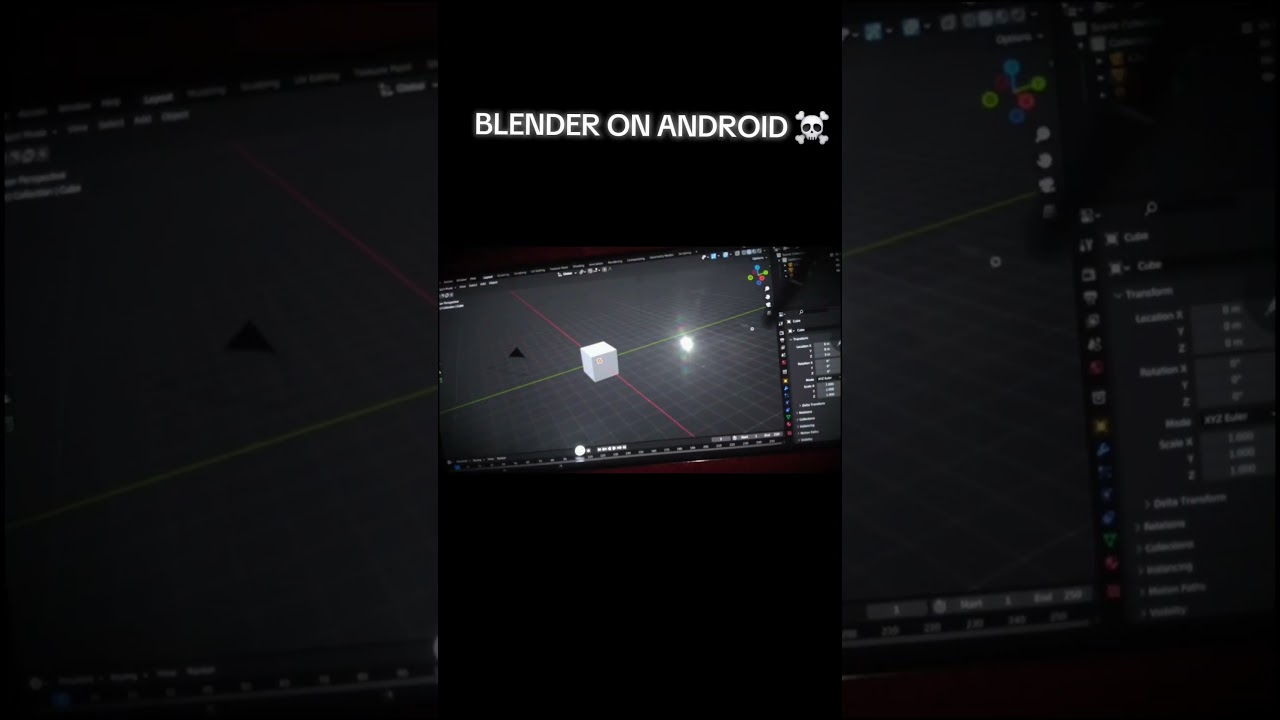 Blender for android 🤯🔥!!