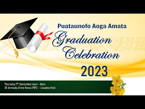 Puataunofo 2023 Graduation