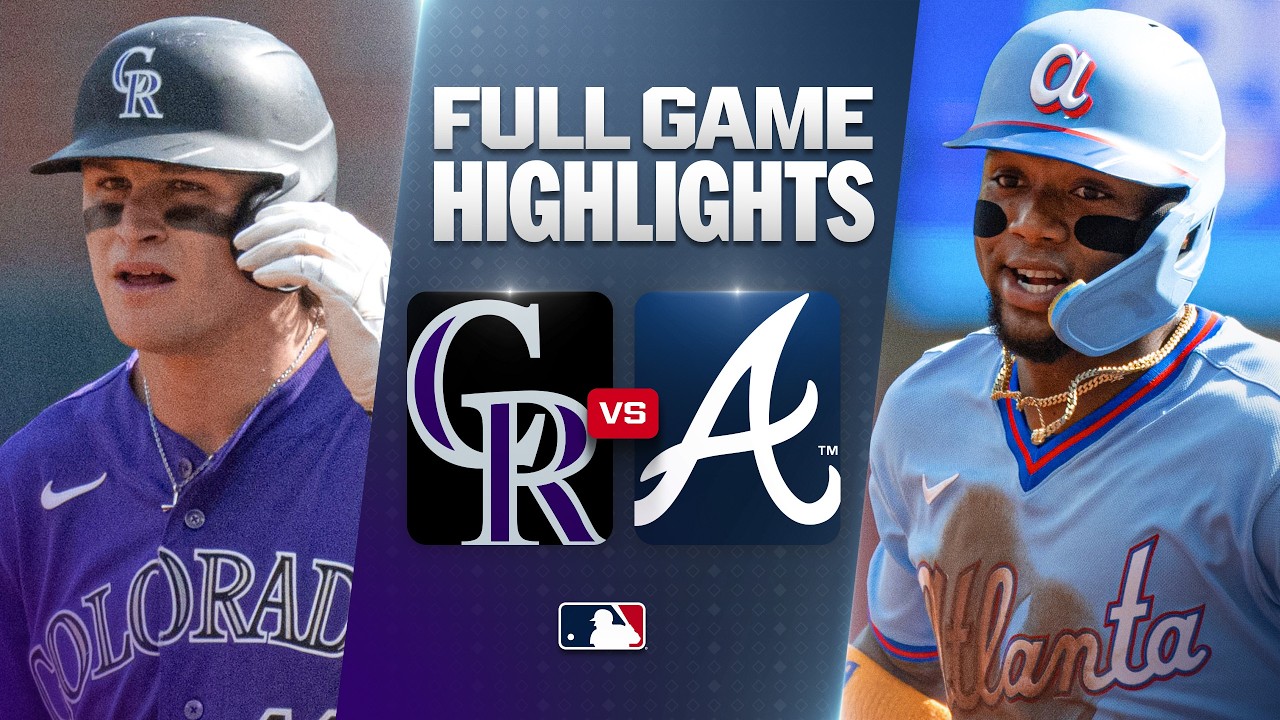 ROCKIES vs. BRAVES: Official Full Game Highlights (August 29) | 2026 MLB Season
