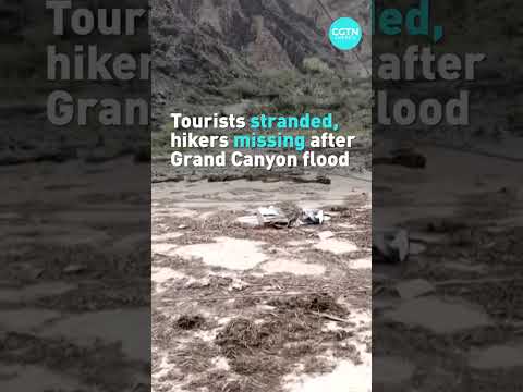Tourists stranded, hikers missing after Grand Canyon flood