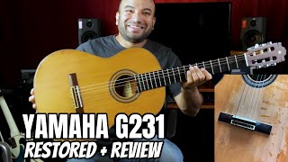 Video thumbnail for Yamaha G231 review -  80s vintage guitar restored by David's Music Channel