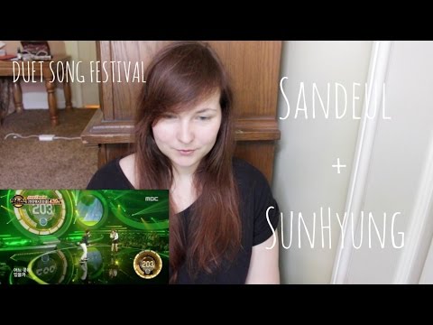 REACTION - Sandeul + Sunhyung (산들+조선영) -  같이 걸을까 (듀엣가요제)