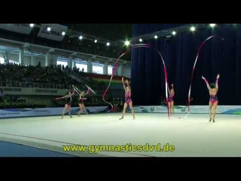 WC Tashkent 2012 - Ribbon+Hoop 03 - Team Israel