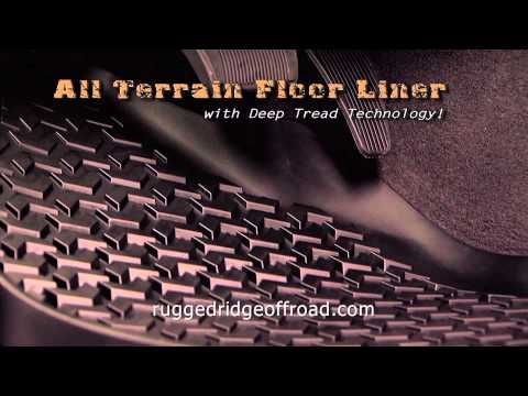 Rugged Ridge Floor Liner Commercial