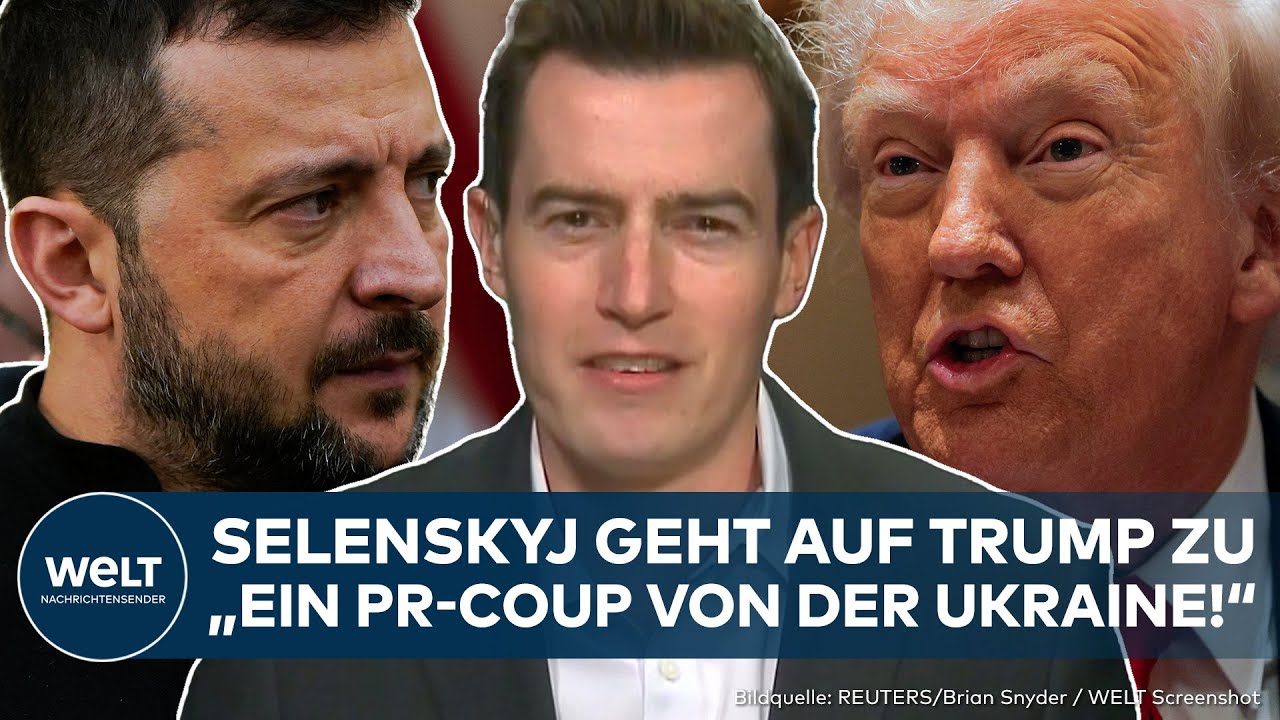 KRIEG IN UKRAINE: Showdown in USA! Putin tobt! Trump trifft Selenskyj wegen Deal zum Frieden