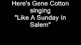 Like a Sunday In Salem Music Video