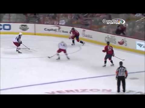 Mikhail Grabovski scores his 100th career goal