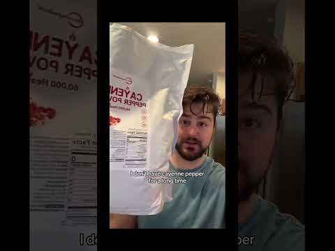 Spice up your life with cayenne pepper! #capsaicin #cayenne #spice #health