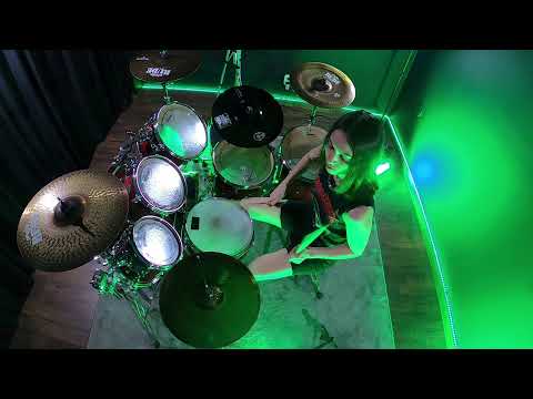 CRYPTA - Starvation (Drum Playthrough by Luana Dametto) | Napalm Records