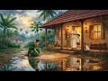 1990s Indian Village Mom Life In Rainy Season ️ Cozy Ghibli Inspired ASMR Monsoon Village Cooking