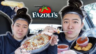 DRIVE THRU PASTA! ft. Fazolis 🍝