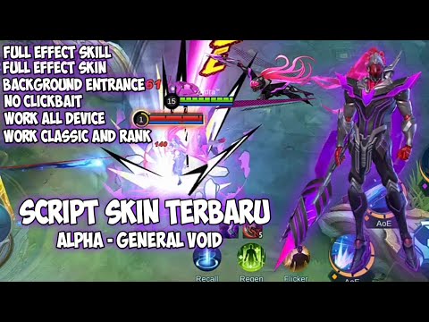 SCRIPT SKIN ALPHA GENERAL VOID TERBARU 2021 SQUAD ABYSS
