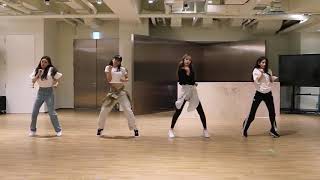 [mirrored] SEULGI x SINB x CHUNGHA x SOYEON - WOW THING Dance Practice