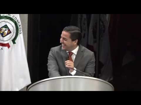Ataque de risa del diputado David Palafox en tribuna del Congreso del Estado - Proyecto Puente
