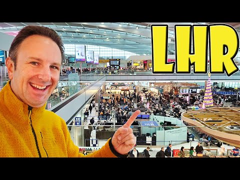 Inside London Heathrow Airport (LHR) Terminal 5