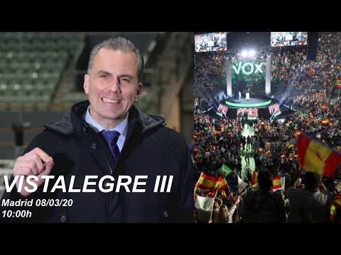VISTALEGRE 3 VOX Madrid 08/03/2020 10:00h Javier Ortega
