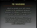 FBI Warning 1996