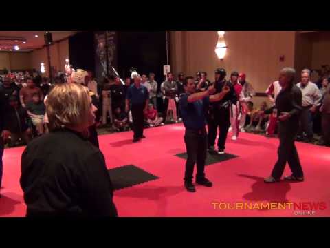 Team Paul Mitchell vs National Karate Round 3 Men's Team Fighting at Diamond Nationals 2012