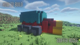 Minecraft: How to build Sniffer House