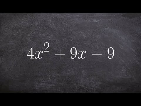 Learn How to Factor a Trinomial in Your Head When a is not Equal to One