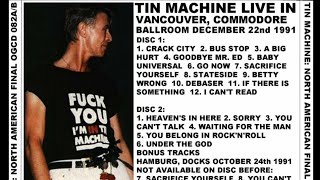 Tin Machine - Bus Stop live Commodore Ballroom, Vancouver 12-21-91