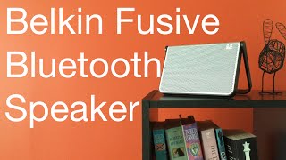 Belkin Fusive Bluetooth Speaker Review!
