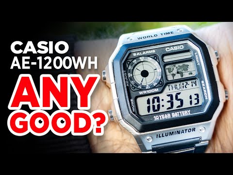 #CASIO AE-1200WH (3299) Digital Watch Hands on Review - Is the Casio Royale any good?