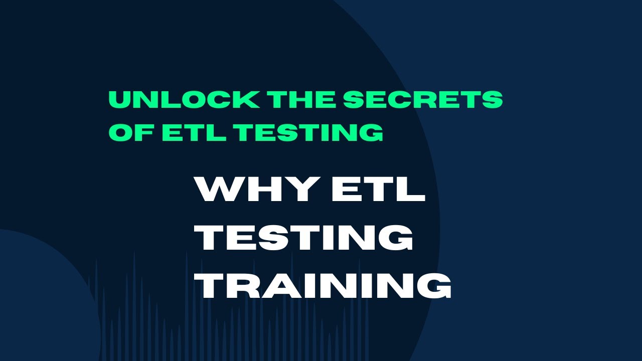 Master Data Quality: ETL Testing Training by Leotrainings