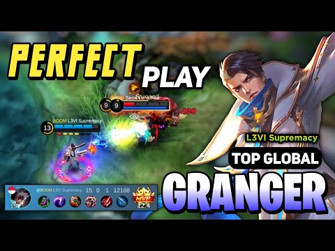 Granger Best Build 2023 [ Granger Top Global Gameplay ] By L3VI Supremacy - Mobile Legends