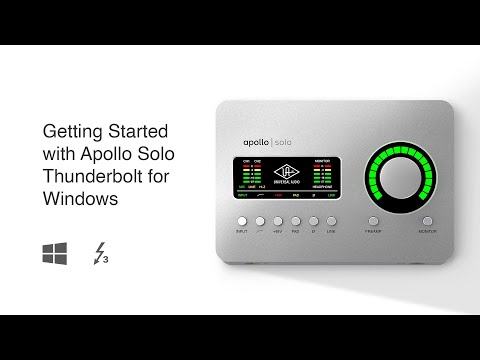 Аудіоінтерфейс Universal Audio Apollo Solo Heritage Edition