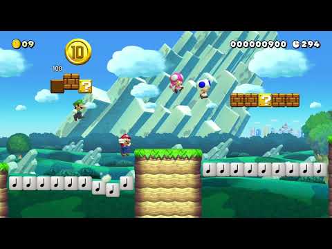 Online VS. ~ word 1-1 by RDM!x 🍄 Super Mario Maker 2 🍄 No Commentary 1cd