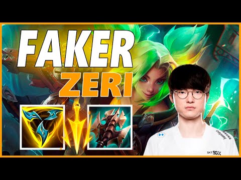 ⚡FAKER ZERI MID GAMEPLAY⚡SEASON 12 LEAGUE OF LEGENDS