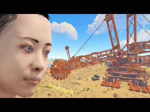 large excavator is crazy...