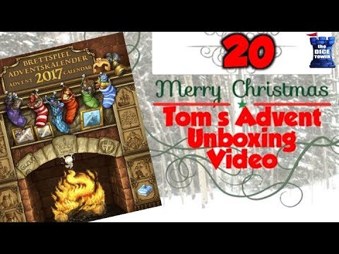 Tom's Advent Calendar Unboxing Video - December 20, 2017