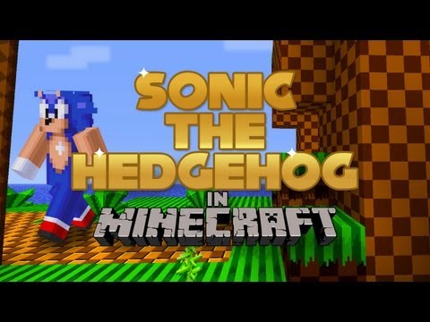 Minecraft's Epic Fusion: SONIC joins the blocky realm!