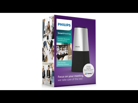 Een Draagbare vergadermicrofoon Philips SmartMeeting koop je bij EconOffice